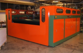 LONGITUD. + TRANSVERSAL CUTTING UNIT mod. LF.LC-200 - Mecatex Srl